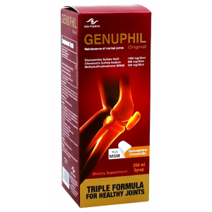GENUPHIL ORIGINAL TRIPLE FORMULA FOR HEALTHY JOINTS DIETARY SUPPLEMENT 250 ML SYRUP